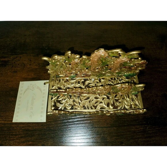 Collette et Cie‎ Seahorse Letter Holder Desk Organizer Coastal Decor - Picture 4 of 7